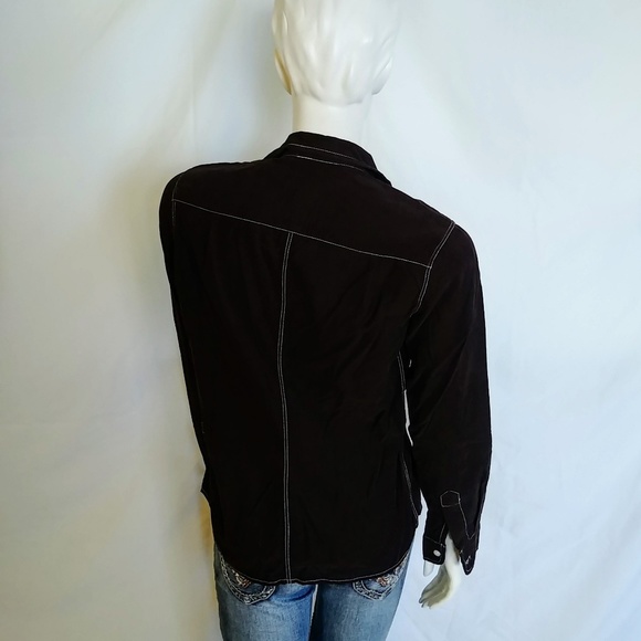 Frank & Eileen Barry Corduroy Button Down Shirt - Picture 5 of 8